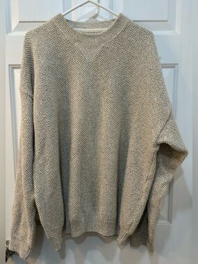 Willis & Geiger Crewneck Sweater‎ 100% Cotton Made In USA M Luxury Heavyweight